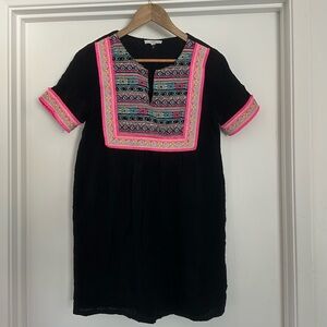 VICI Embroidered Mini Dress